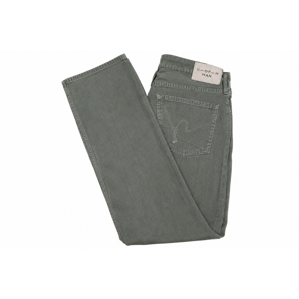 Citizens of Humanity Sid Straight Leg Olive Green Pants Mens 32 Made in USA